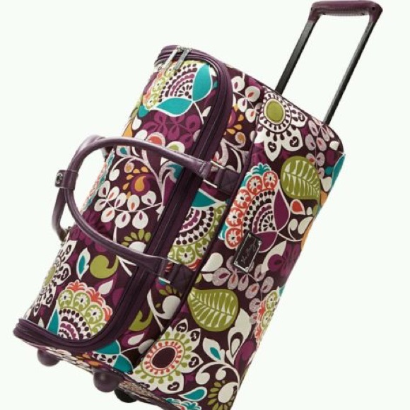 vera bradley rolling duffel